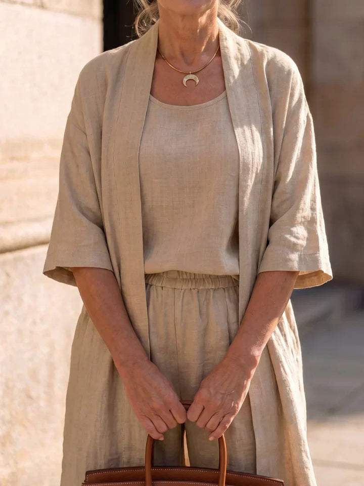 Winifred | The Relaxed Linen-Look Two-Piece