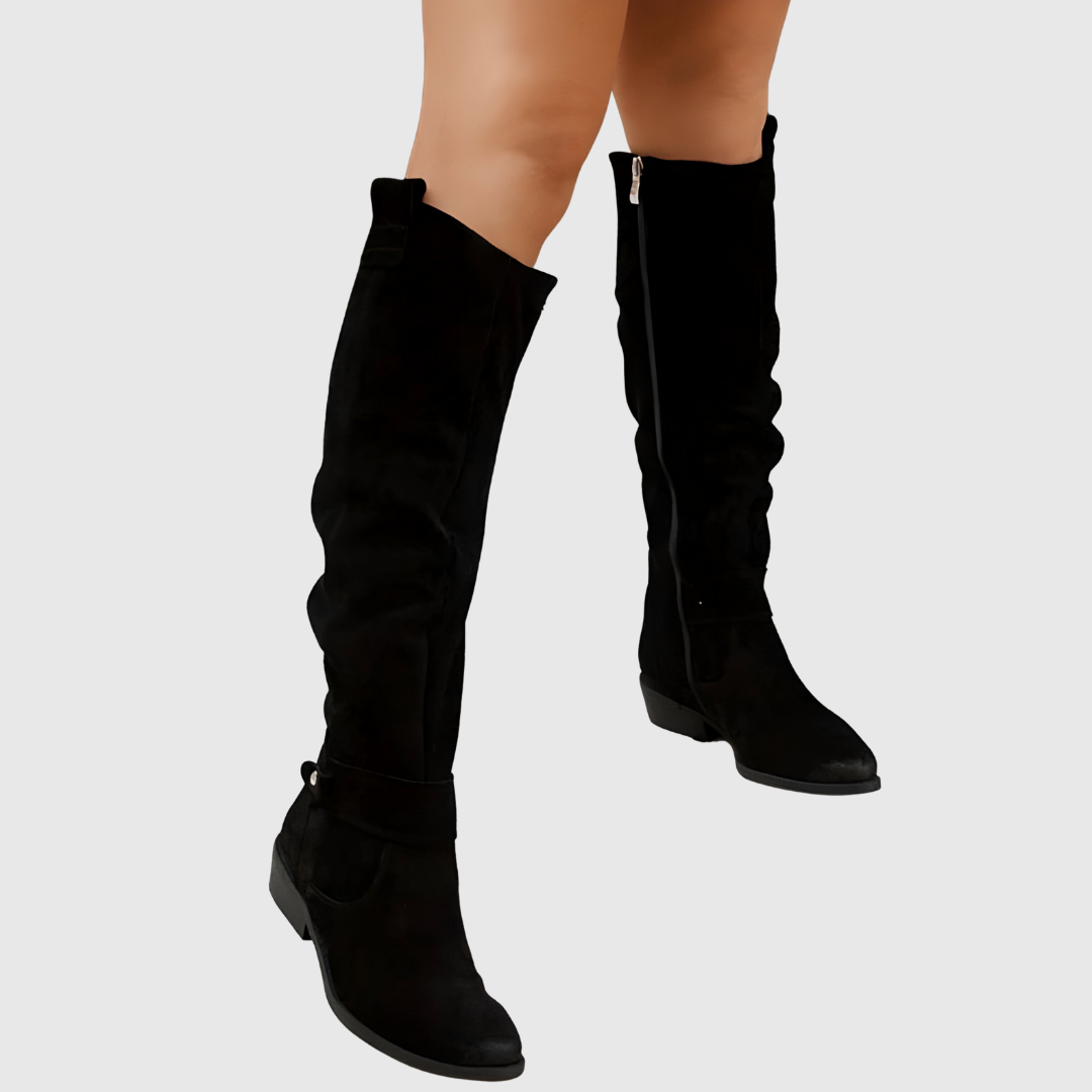 Odalia | Knee-High Leather Boots