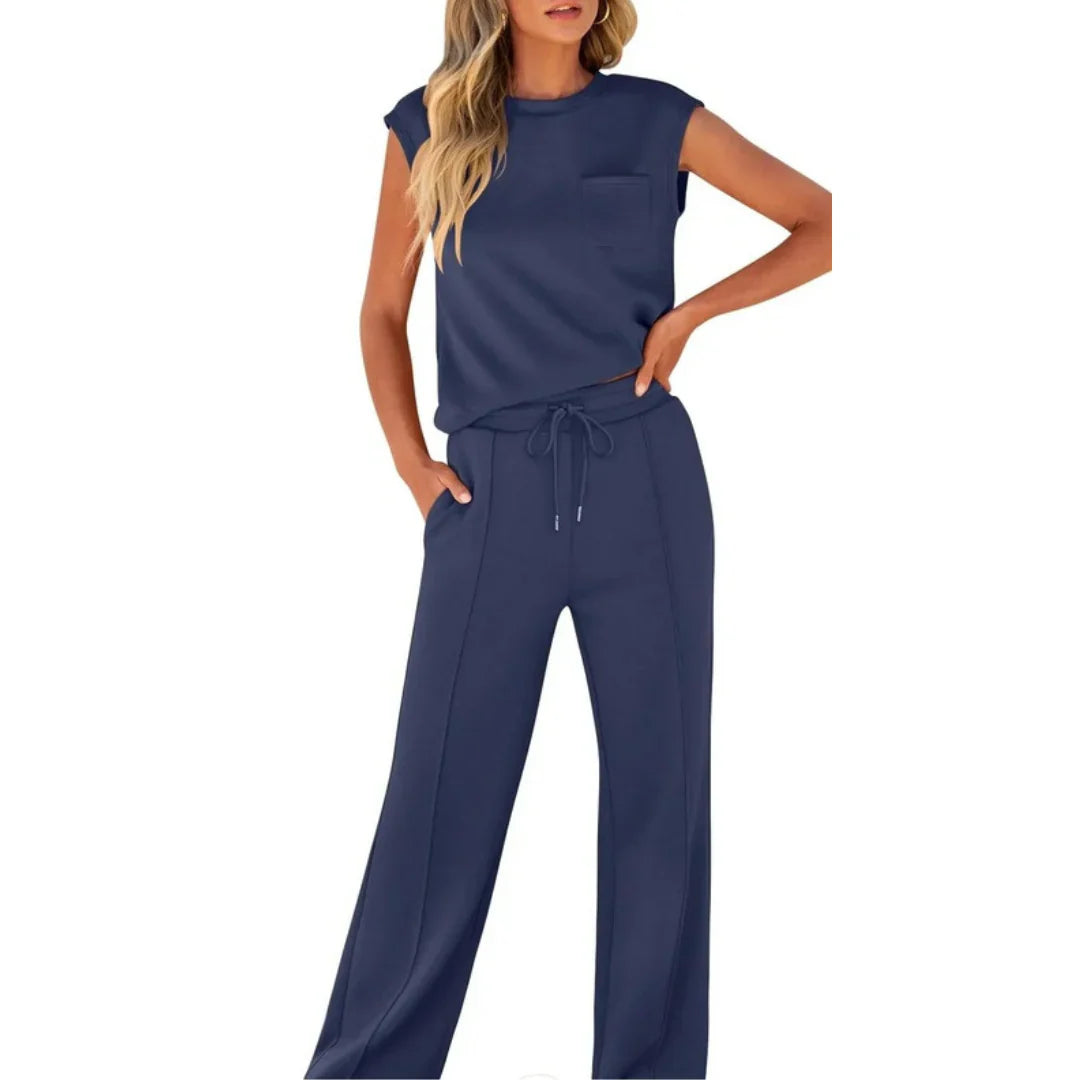 CLARA™ – Casual Summer Soft Lounge Co-Ord