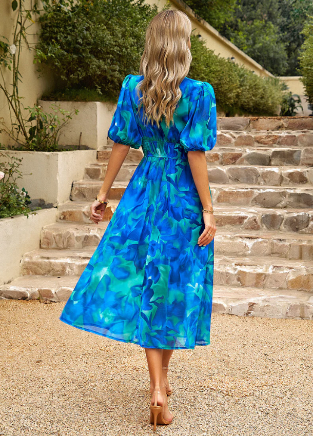 Arabella | Floral Midi Dress