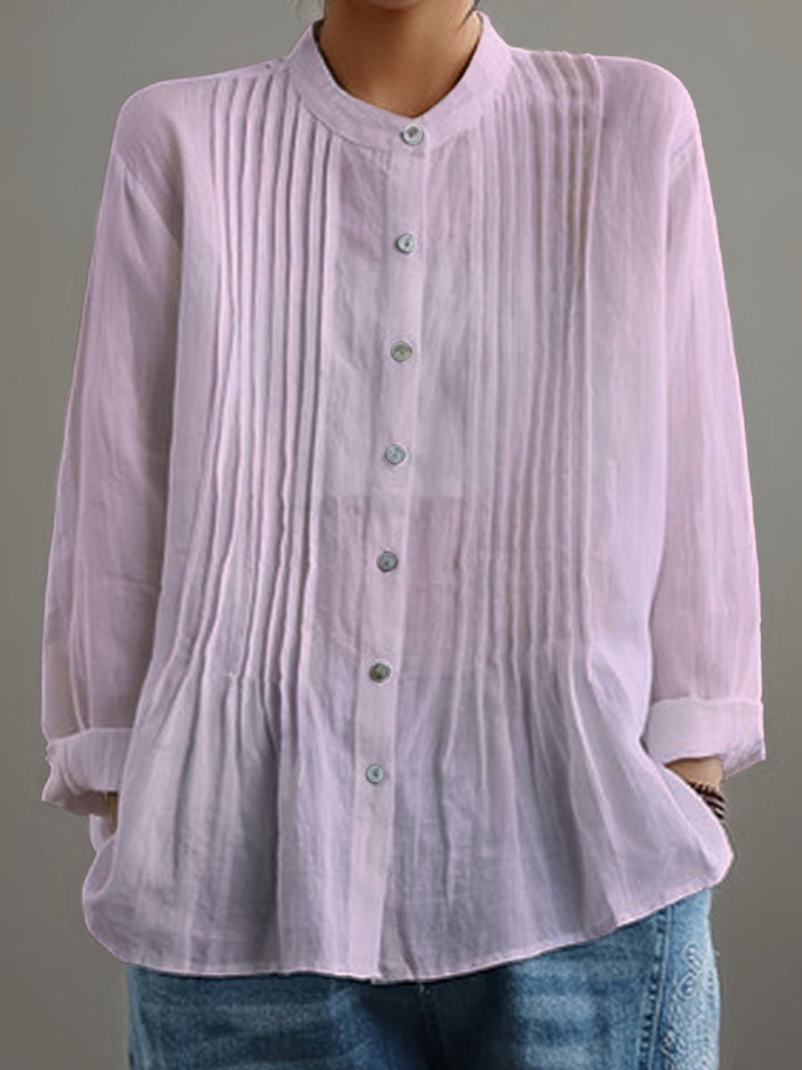 Harrington Blouse with Easy, Relaxed Fit