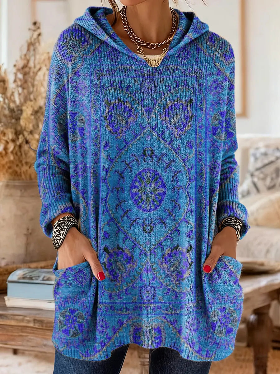 Dorothea | Hooded Knit Tunic