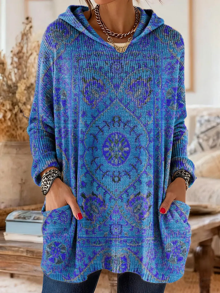 Dorothea | Hooded Knit Tunic