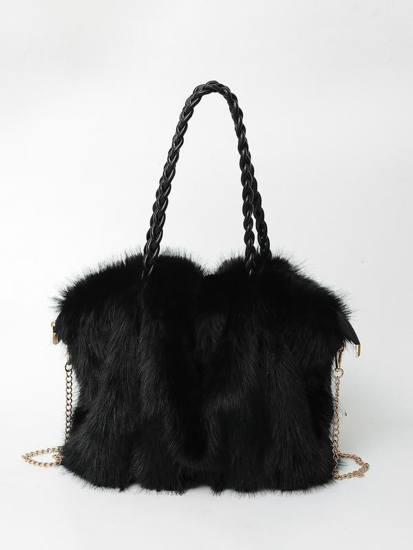 Sybilla | The Plush Velvet Shoulder Tote