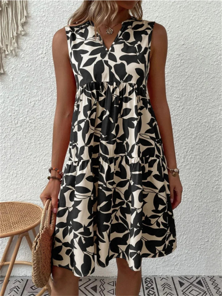 Tasha | Floral A-Line Summer Dress
