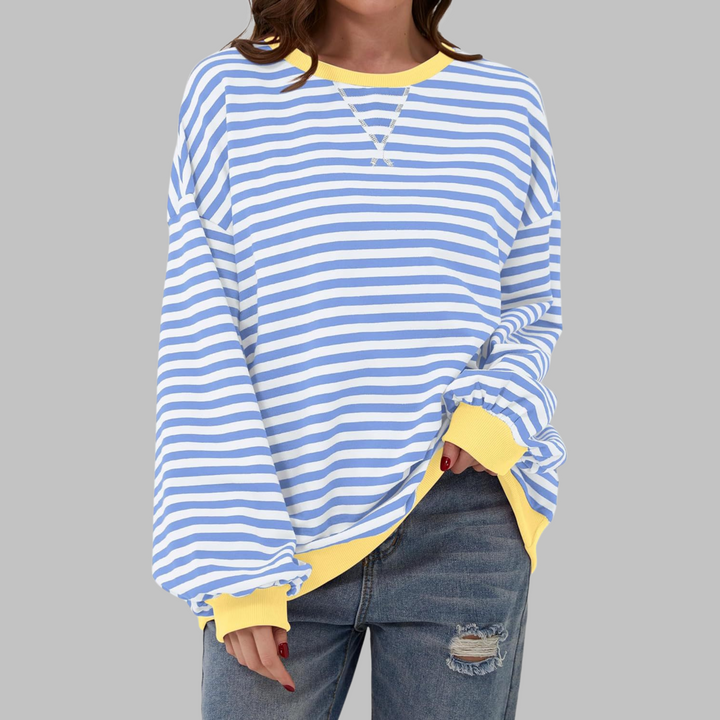 Grace | Classic Striped Sweatshirt