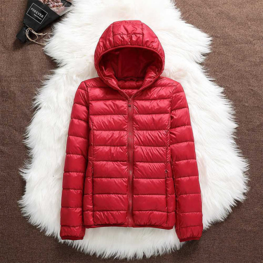 Metta Transitional Padded Jacket | Red