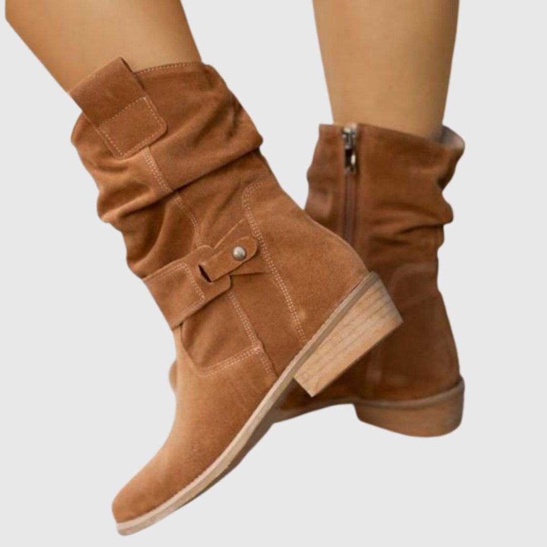 CORISSA | SUEDE ANKLE BOOTS