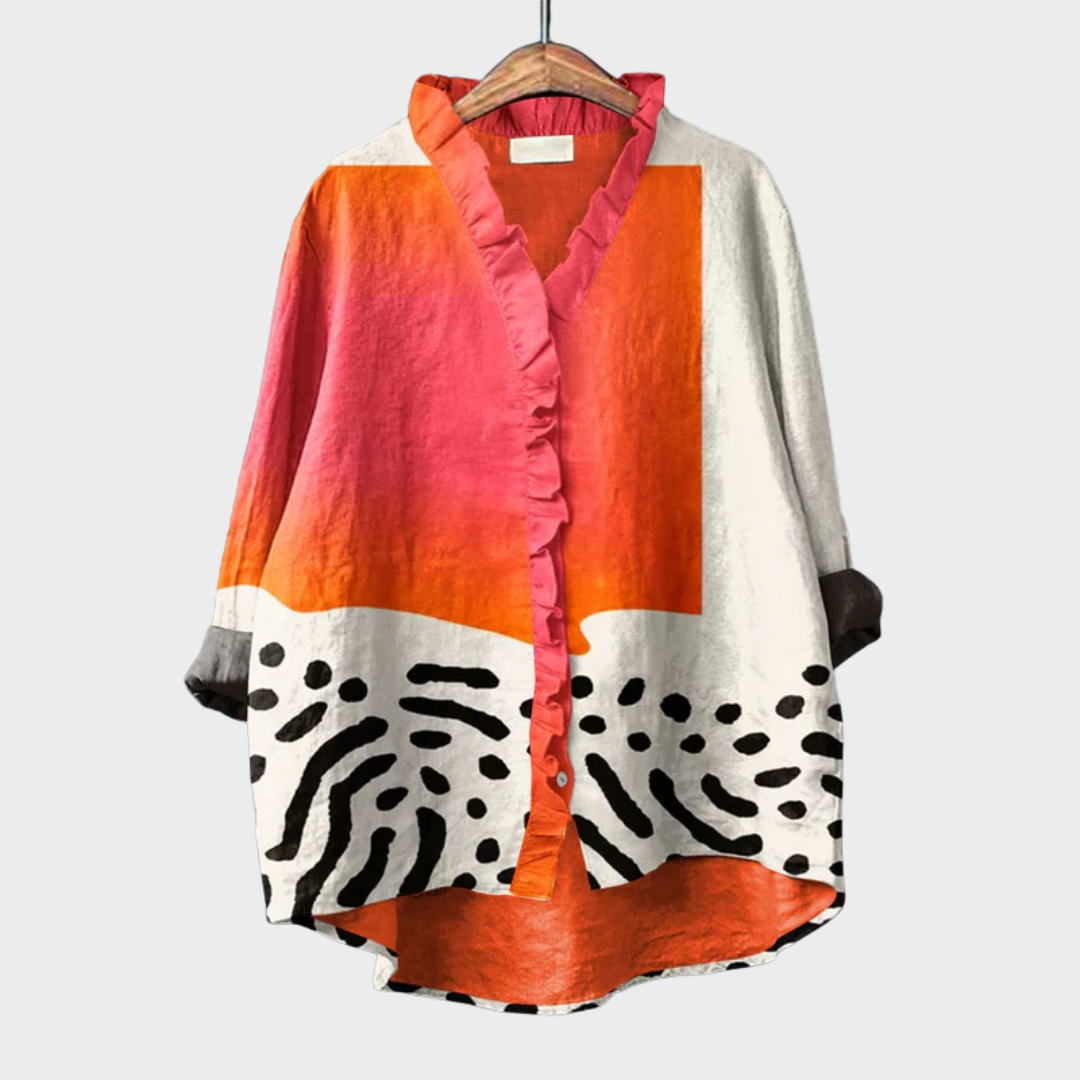 Harriet | Lightweight Linen Blouse