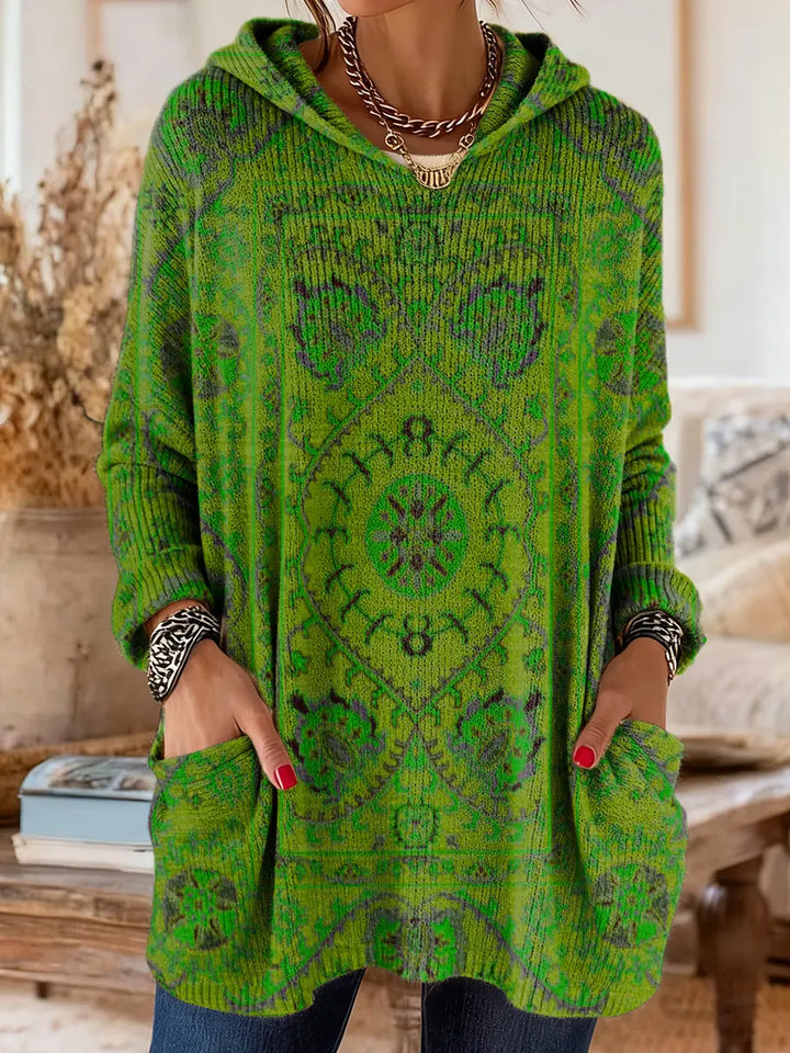Dorothea | Hooded Knit Tunic