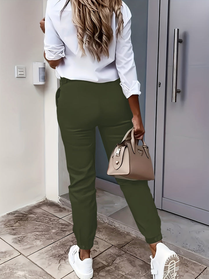 KAELEN | SLEEK TAPERED PANTS