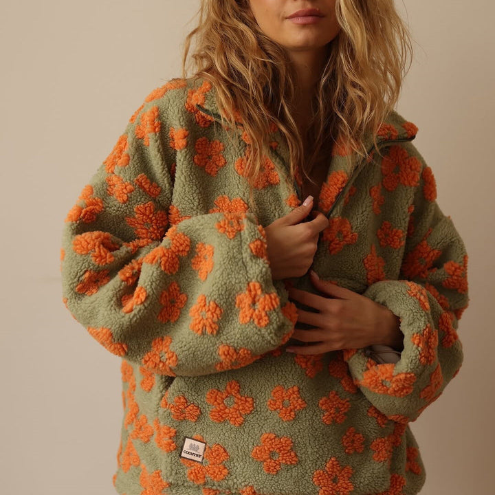 Floral™ | Fleece-Pullover