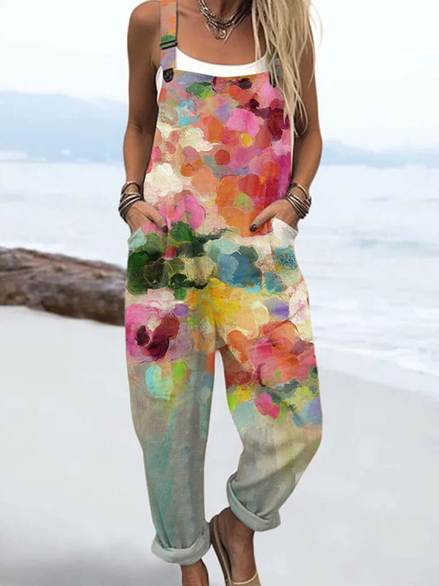 Serena Coastal Bloom Jumpsuit