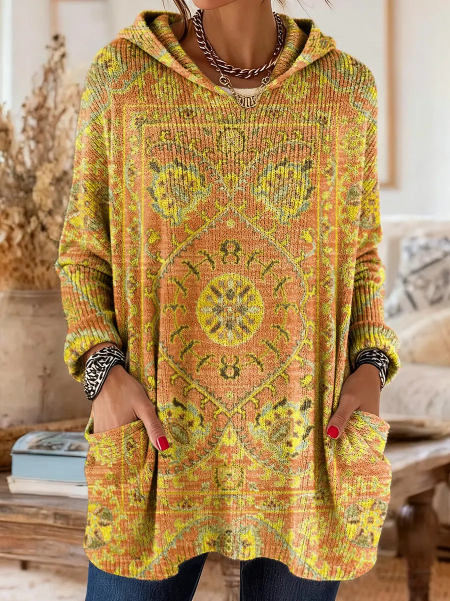 Dorothea | Hooded Knit Tunic