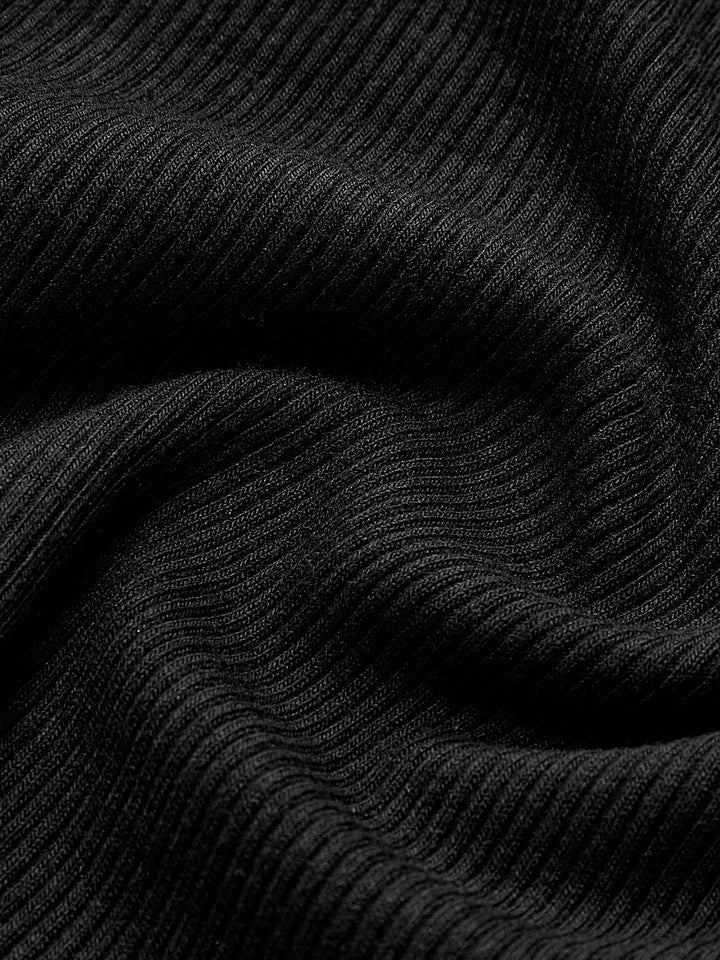 Edith | Ribbed Long Sleeve Top