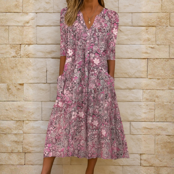Rosalind  |  The V-Neck Day Dress
