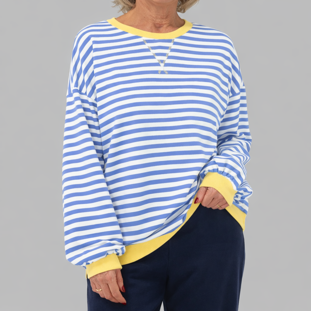 Peggy | Classic Striped Sweatshirt