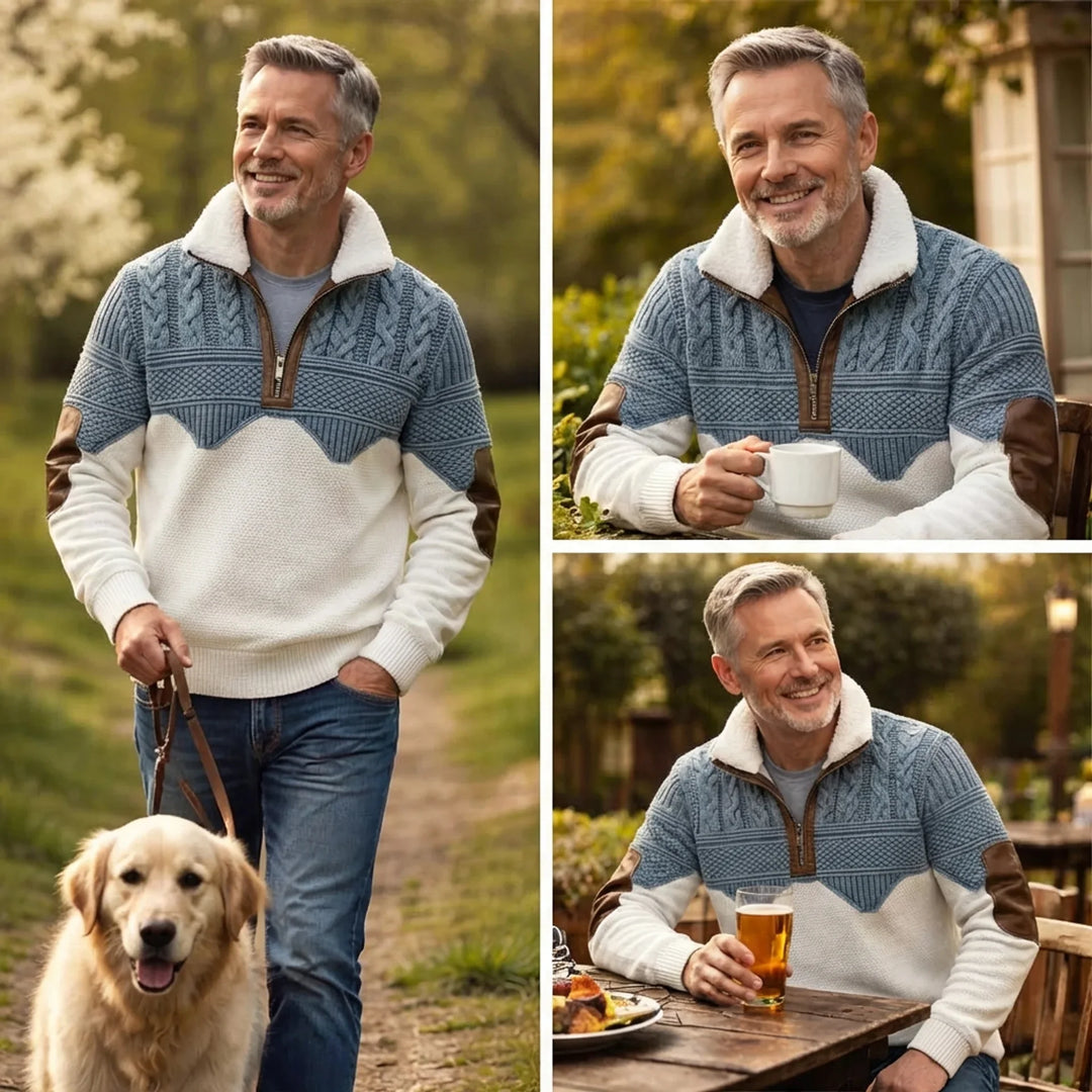 Arthur Half-Zip Heritage Jumper