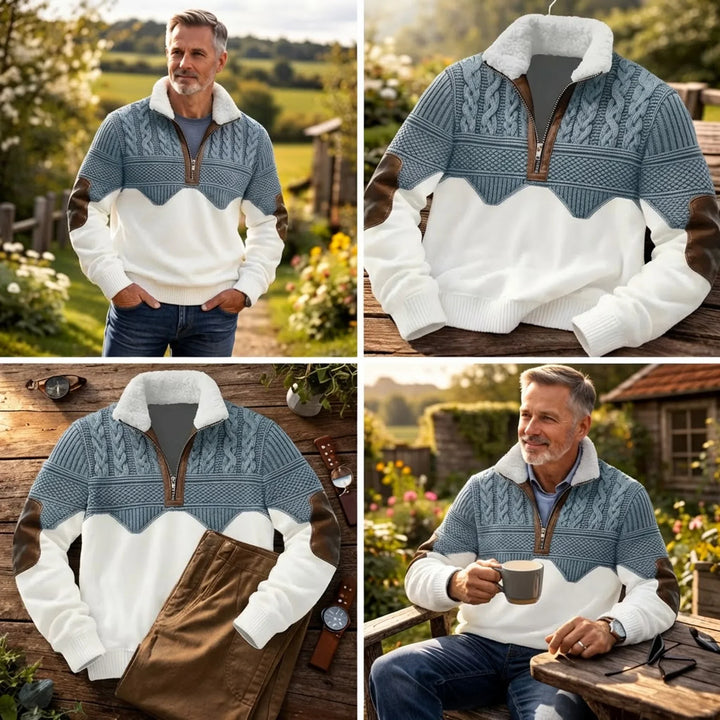 Arthur Half-Zip Heritage Jumper