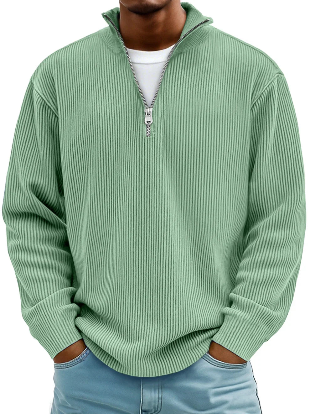 Stanwick | The Half-Zip Sweater