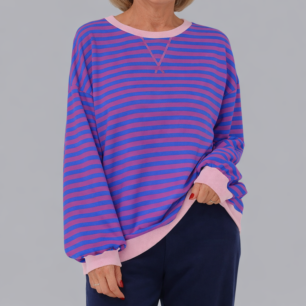 Peggy | Classic Striped Sweatshirt