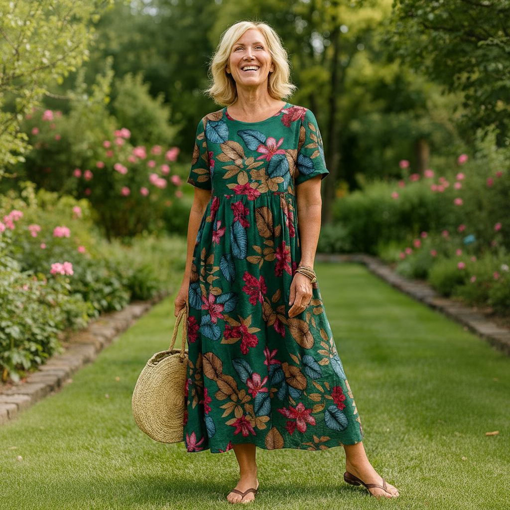 Masie | Breezy Floral Maxi Dress