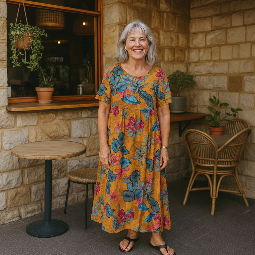Masie | Breezy Floral Maxi Dress