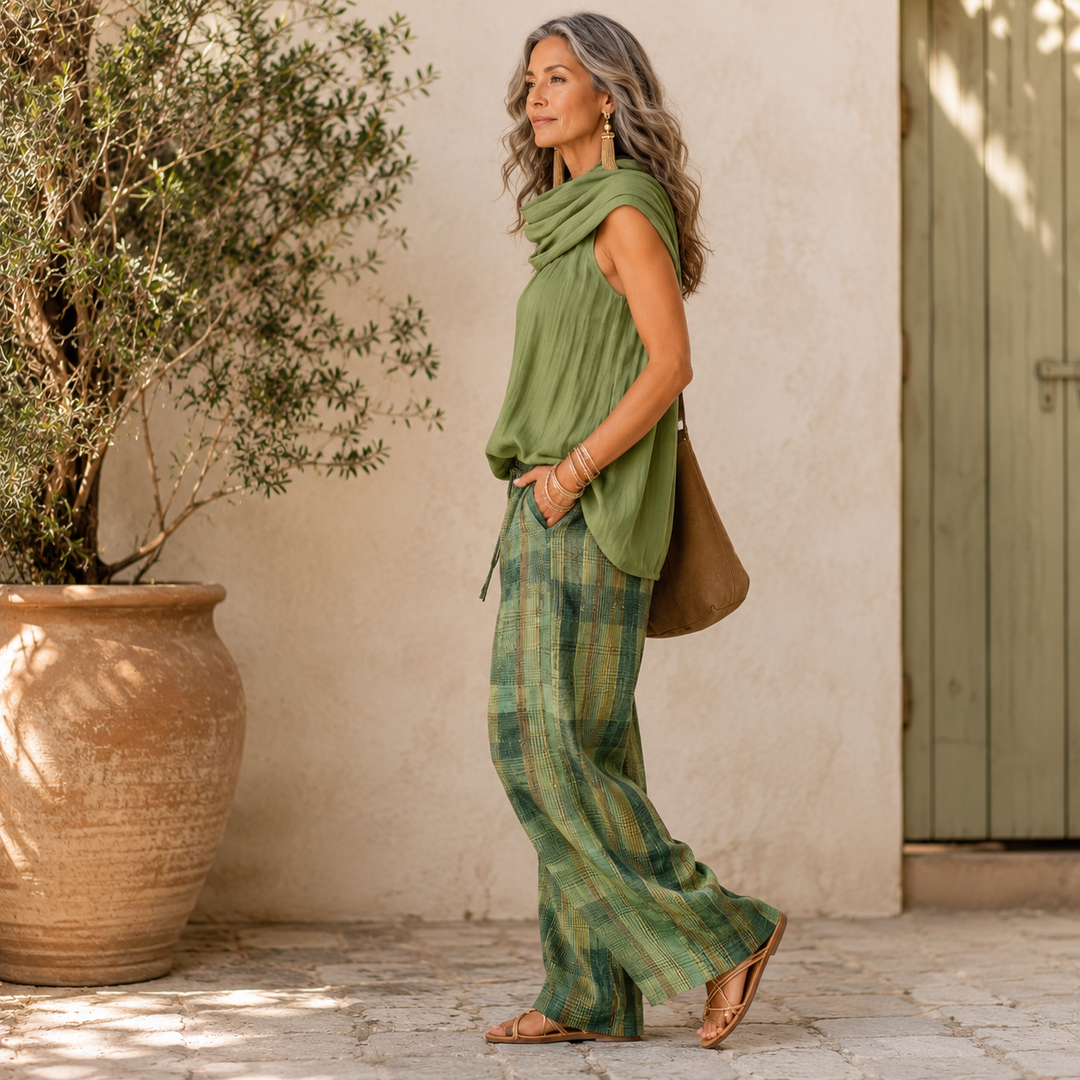 Georgina | The Blouse and Trousers