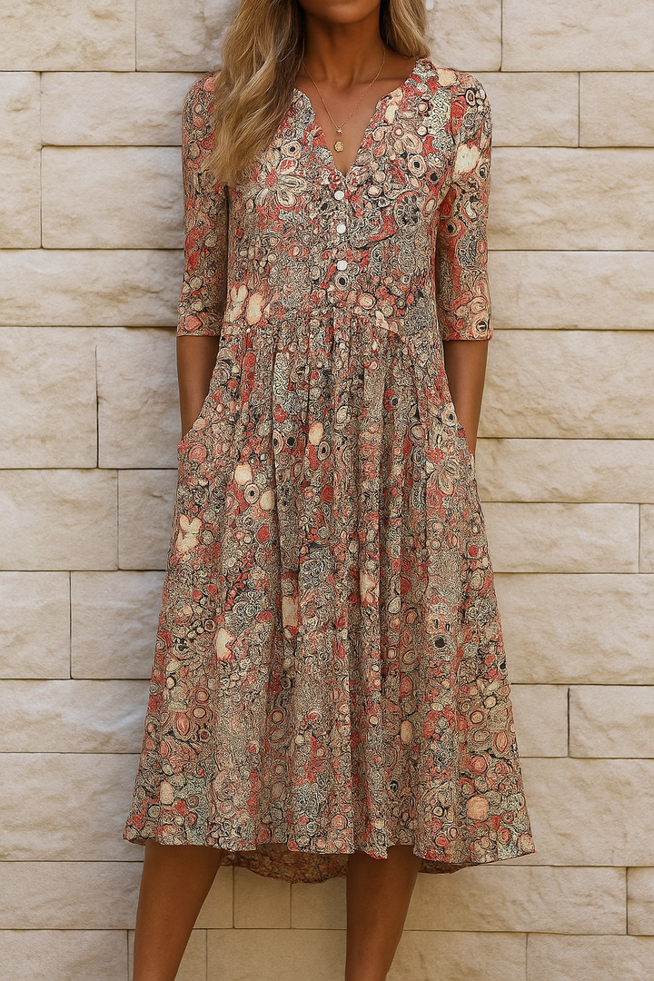 Rosalind  |  The V-Neck Day Dress
