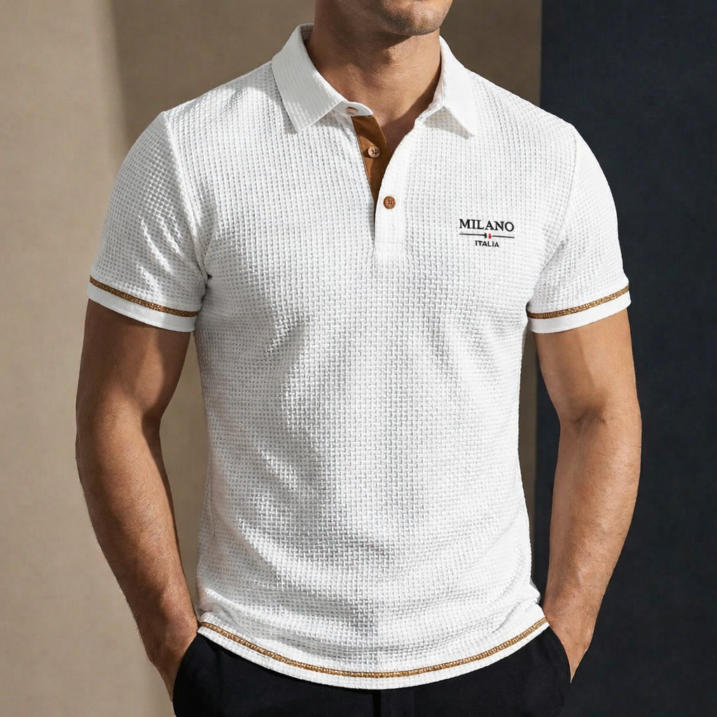 Hartwell  |  The Printed Collar Polo