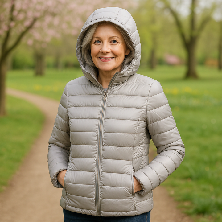 Metta Transitional Padded Jacket | Grey