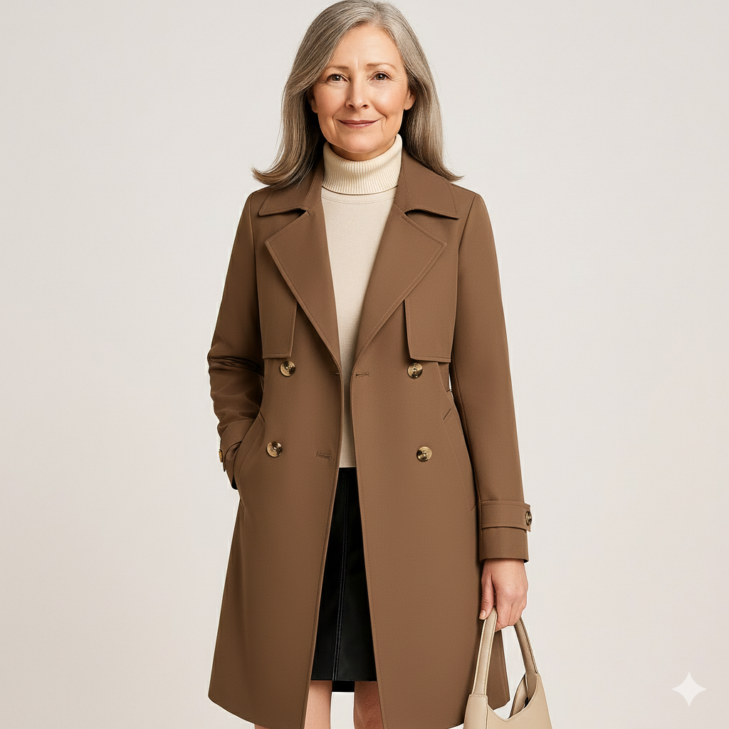 Cate - Elegant Trench Coat