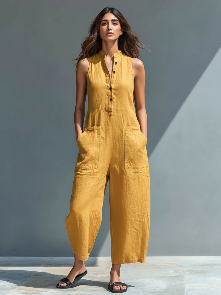 Constance | Elegant Sleeveless Jumpsuit