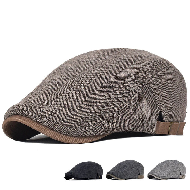 Cazel | Modern Men's Cap with Chevron Pattern