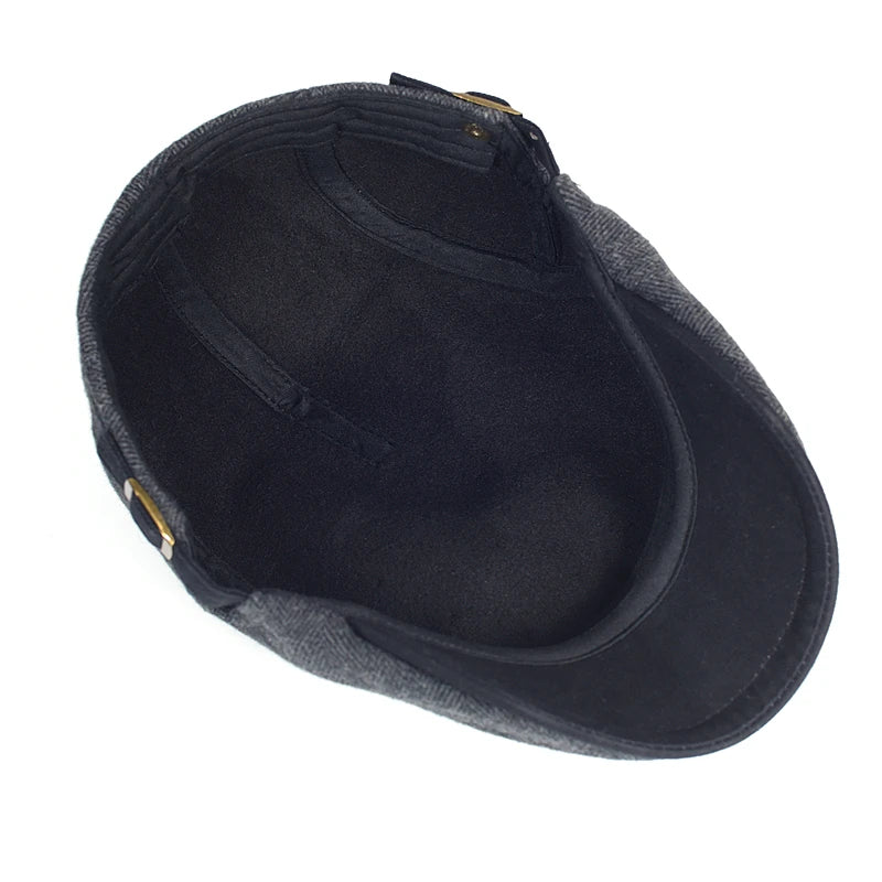 Cazel | Modern Men's Cap with Chevron Pattern