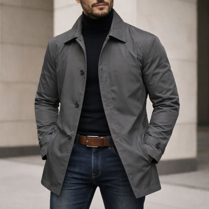 MARLOW LIGHTWEIGHT WEATHERPROOF COAT | RELIABLE WARMTH FOR UNPREDICTABLE DAYS