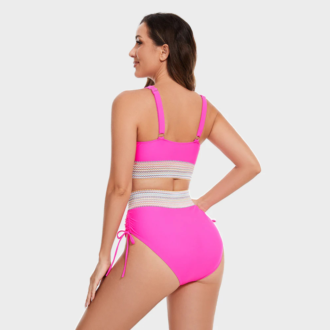 Audrey | The High Waist Bikini Set