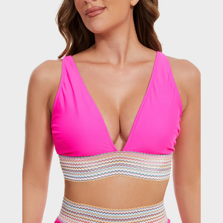 Audrey | The High Waist Bikini Set