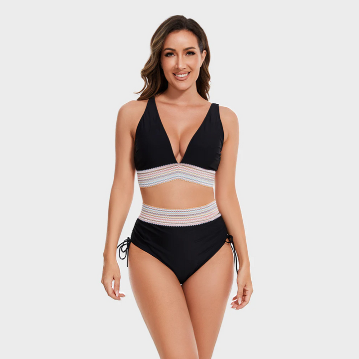 Audrey | The High Waist Bikini Set