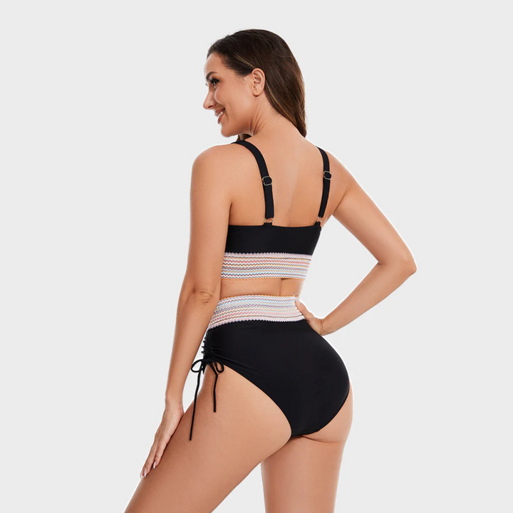 Audrey | The High Waist Bikini Set