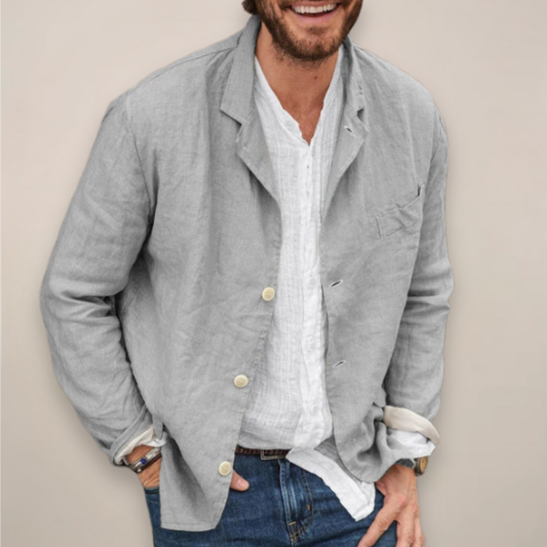 Edward | Relaxed Breathable Linen Summer Blazer