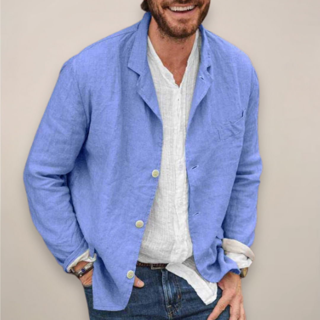 Edward | Relaxed Breathable Linen Summer Blazer