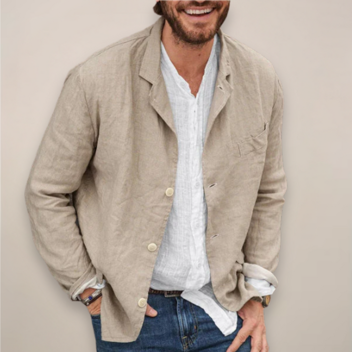 Edward | Relaxed Breathable Linen Summer Blazer