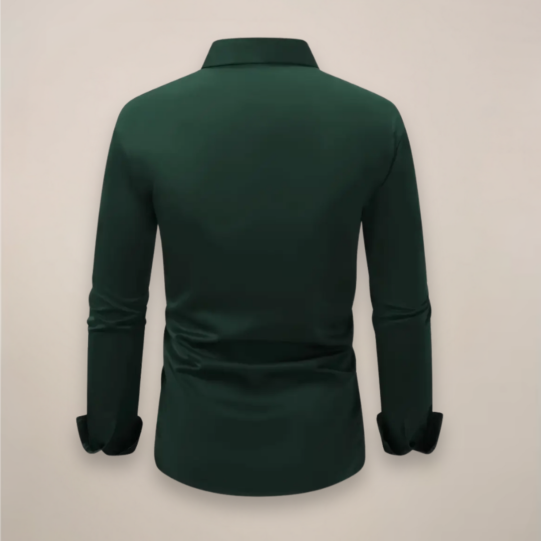 Men’s Long-Sleeve Shirt | Tailored Torso Silhouette