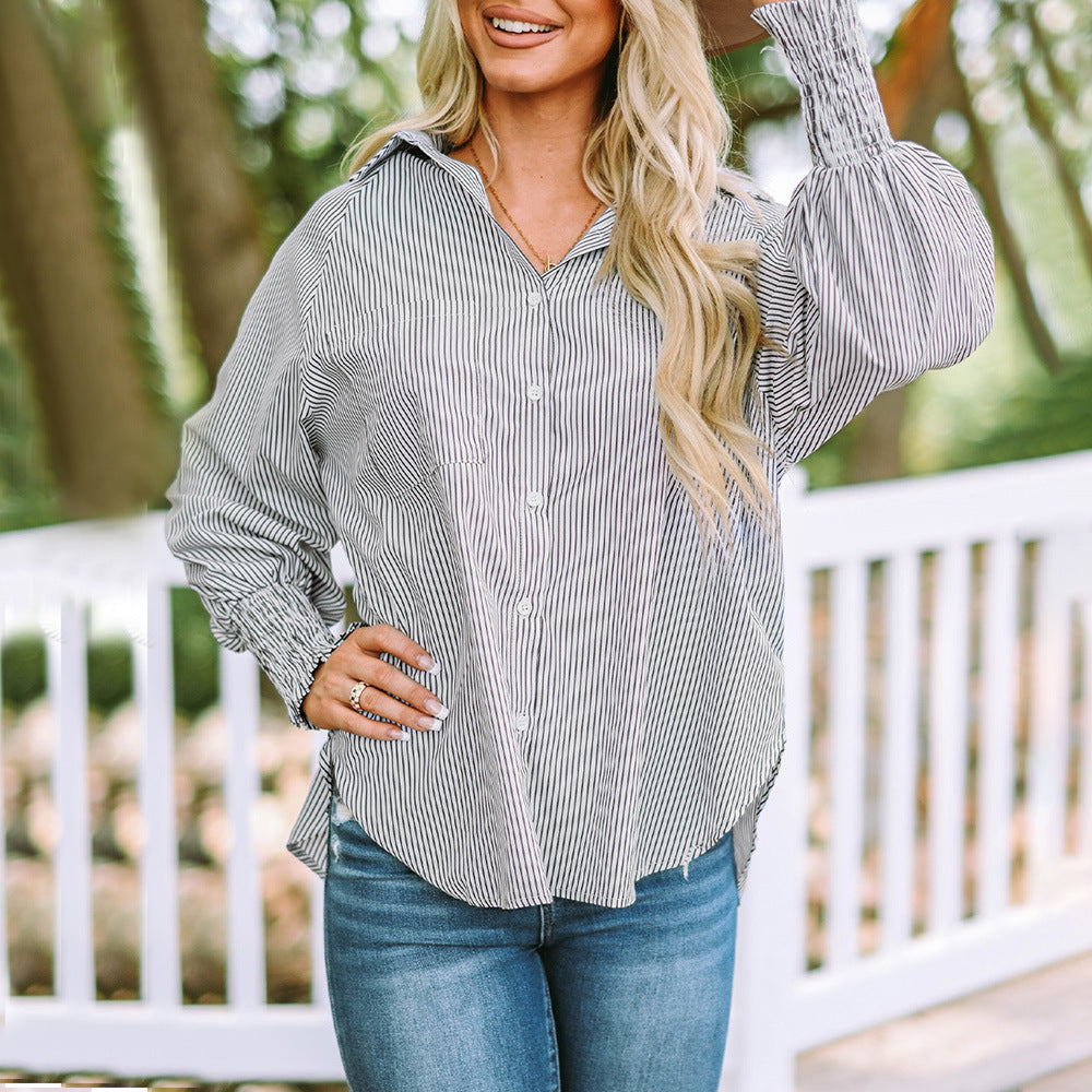 Beatrice | Relaxed-Fit Button Shirt