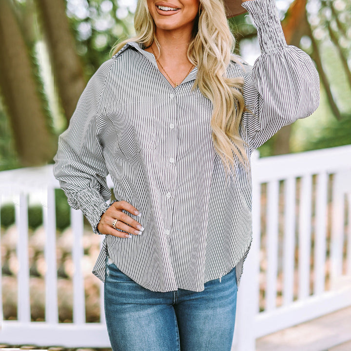 Beatrice | Relaxed-Fit Button Shirt