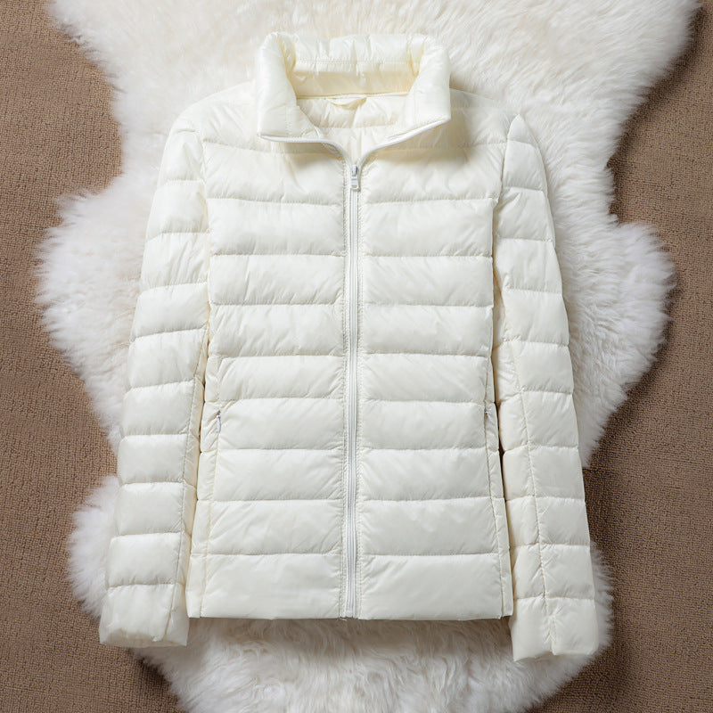 Ulla Transitional Padded Jacket | White