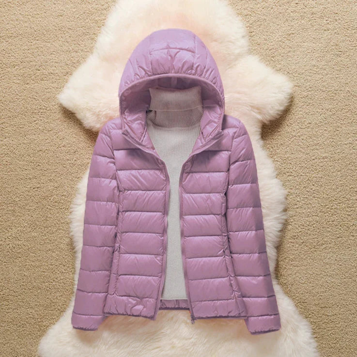 Metta Transitional Padded Jacket | Lilac