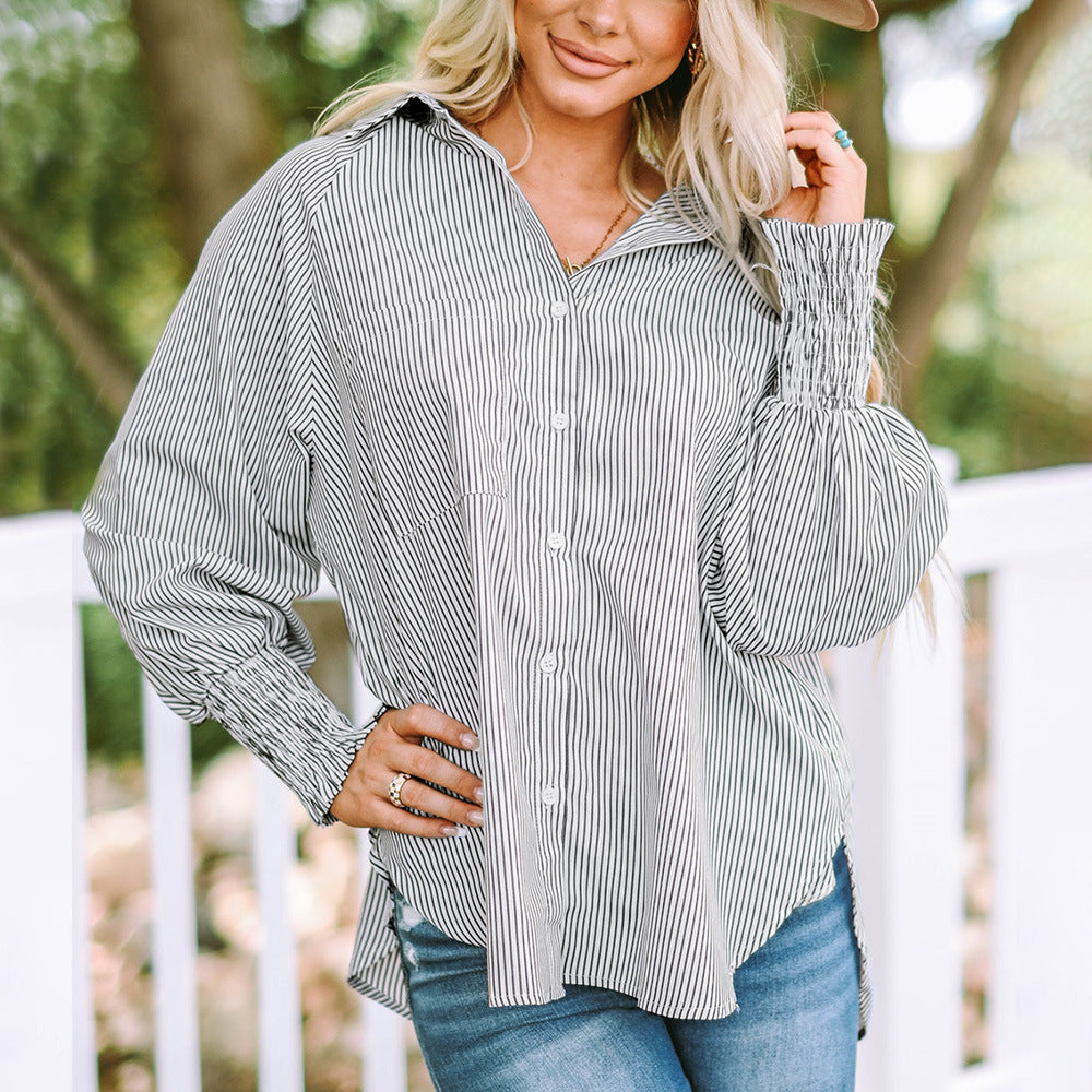 Beatrice | Relaxed-Fit Button Shirt