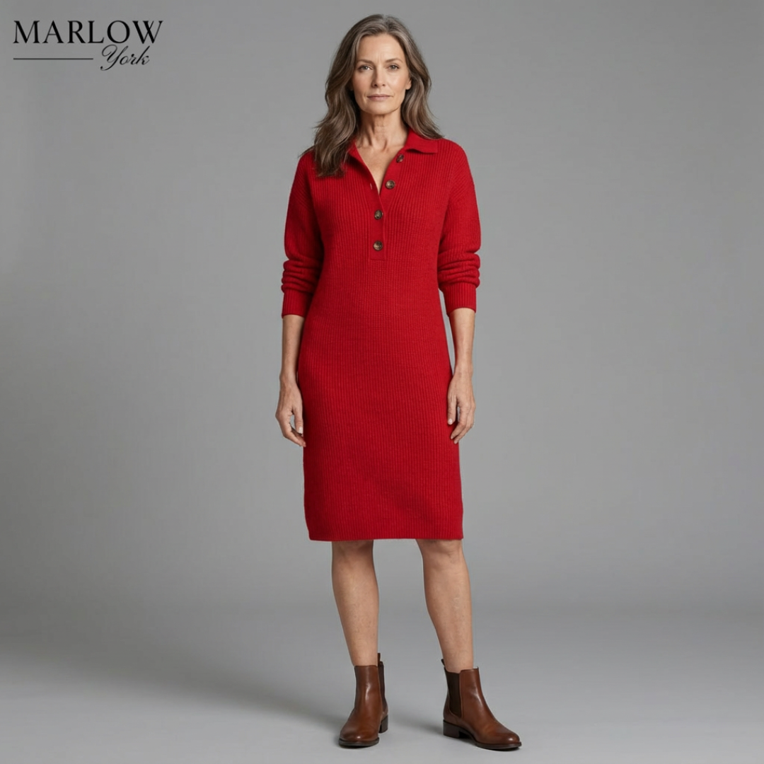 Marlow | Flattering Button Dress